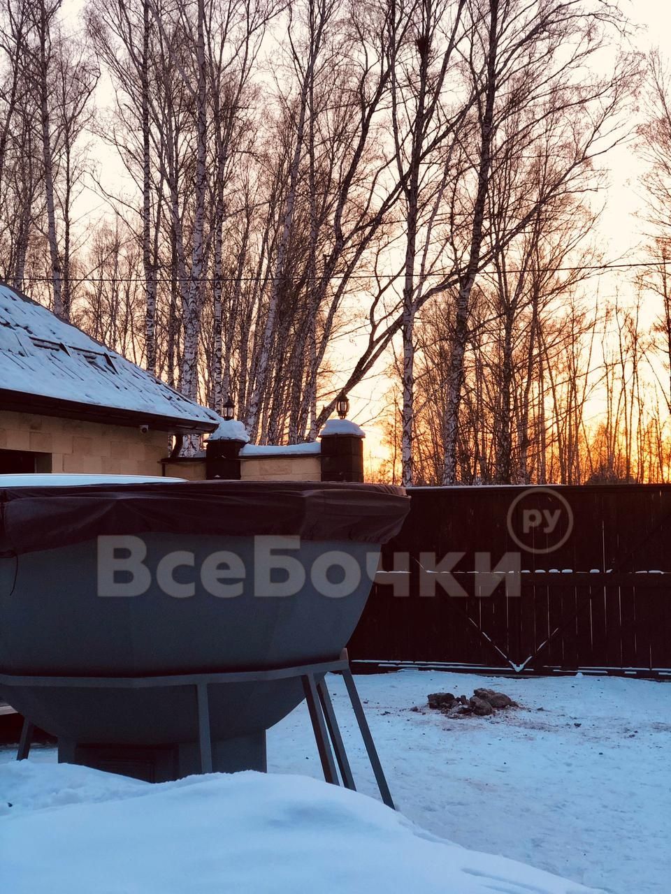 Банный чан с печью с водяной рубашкой (контуром) 10 граней - выгодная цена,  отзывы, под ключ, фото - купить в Петровске и РФ